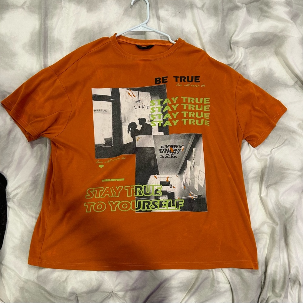 Oversized graphic t shirt